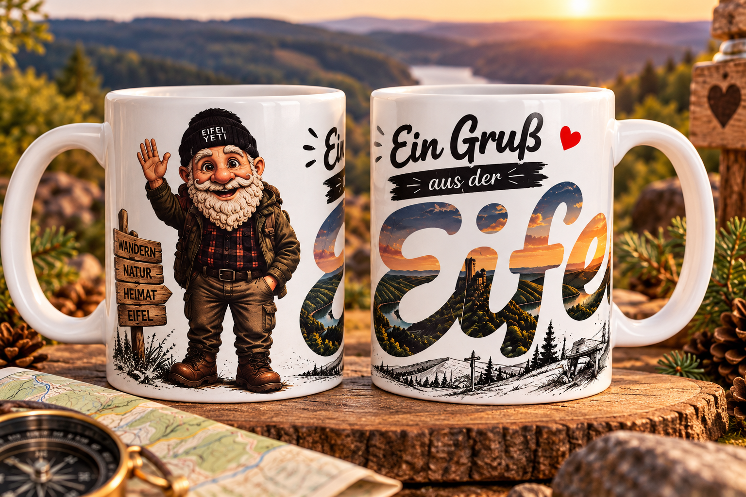 Tasse Gruß aus der Eifel B-WARE